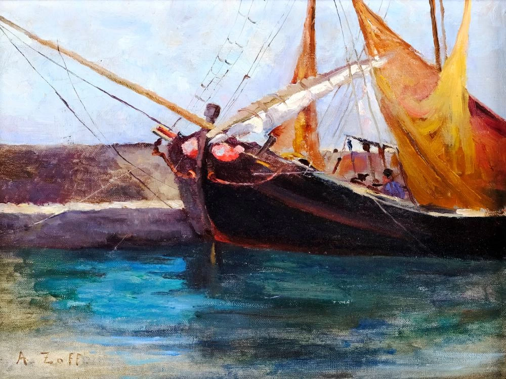 Nave di Graz nel porto